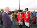 Hole in the hedge Ceremony led by George Willacy