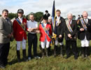 Officals with representatives from Chaplecross
