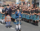2013 Pipebands on Annan High Street
