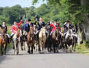 2016 Cavalcade of Horses leaving Chapelcross
