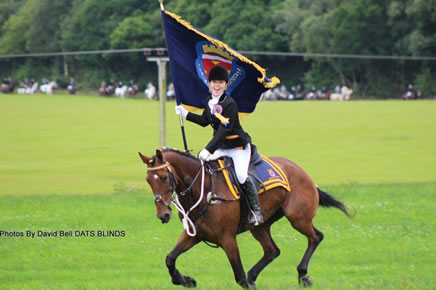 Standard Bearer Emma Marshal