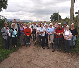 Annan Walking Group go to Temple Sowerby