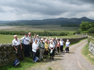 Annan Walking Group in Palnackie