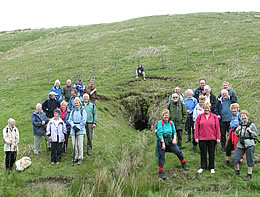 Annan Walking Group walk Jamestown