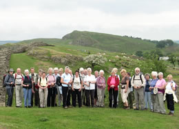 Annan Walking Group walk Cawfield